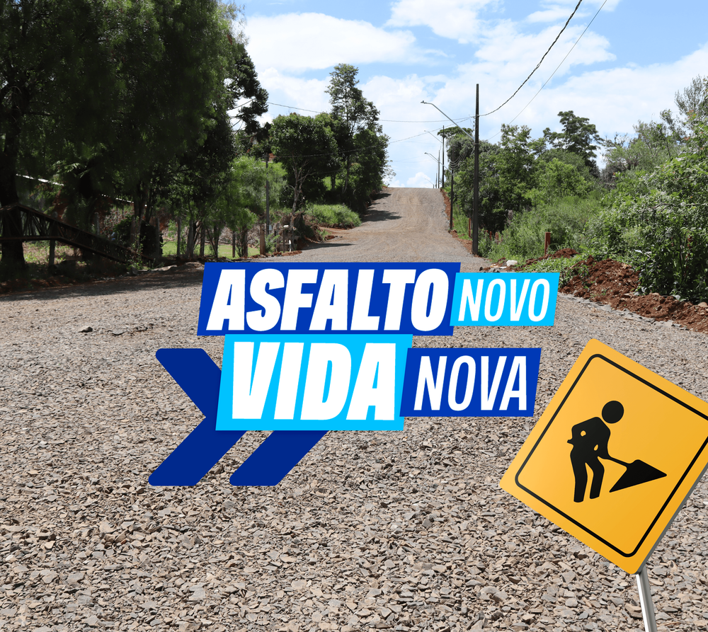 ASFALTO NOVO, VIDA NOVA: PAVIMENTAÇÃO HISTÓRICA TRANSFORMA TURVO